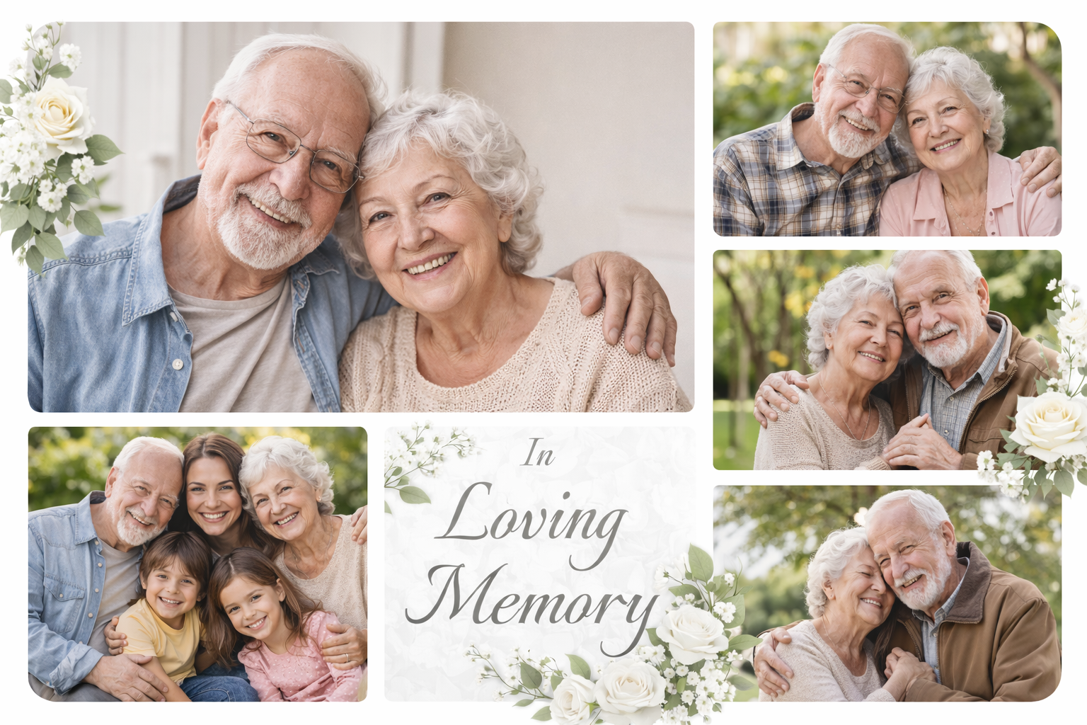 Pantalla de galería conmemorativa en museo